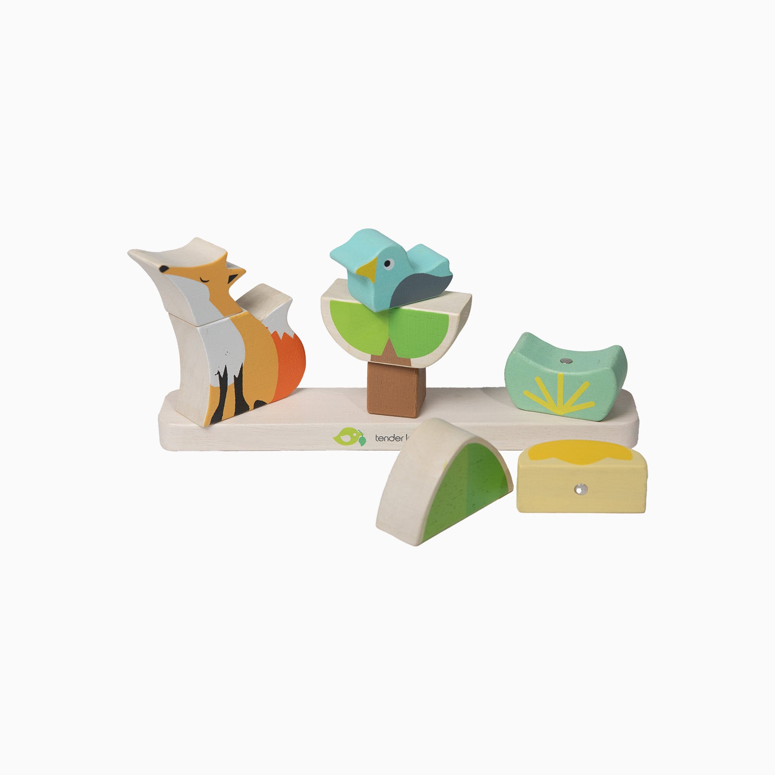 Tender Leaf Toys magnetische vos stapelaar